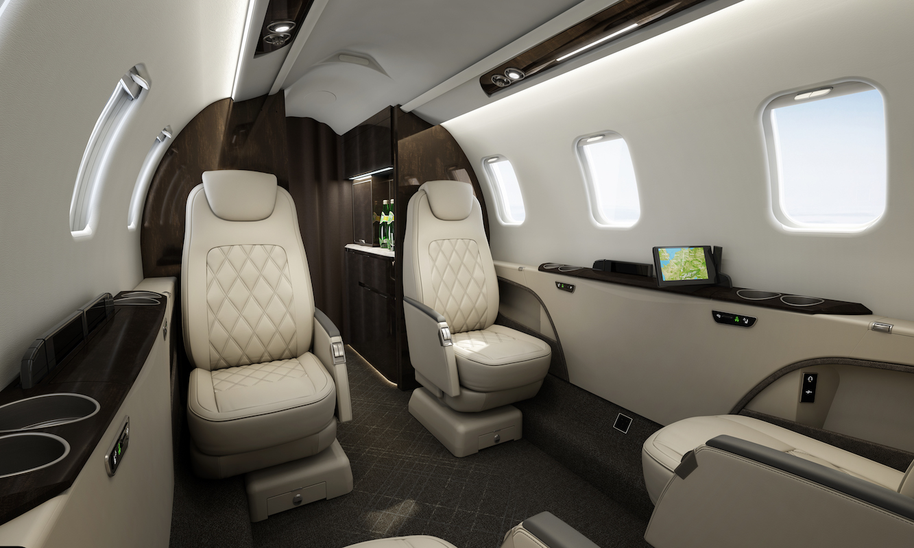 volo privato sul Bombardier Learjet 75